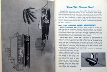 Ford Thunderbird 1957 Owner Manual (7272)